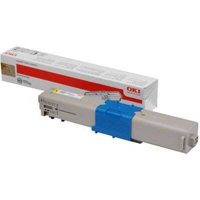 Oki C301-44973541 Sarı Orijinal Toner
